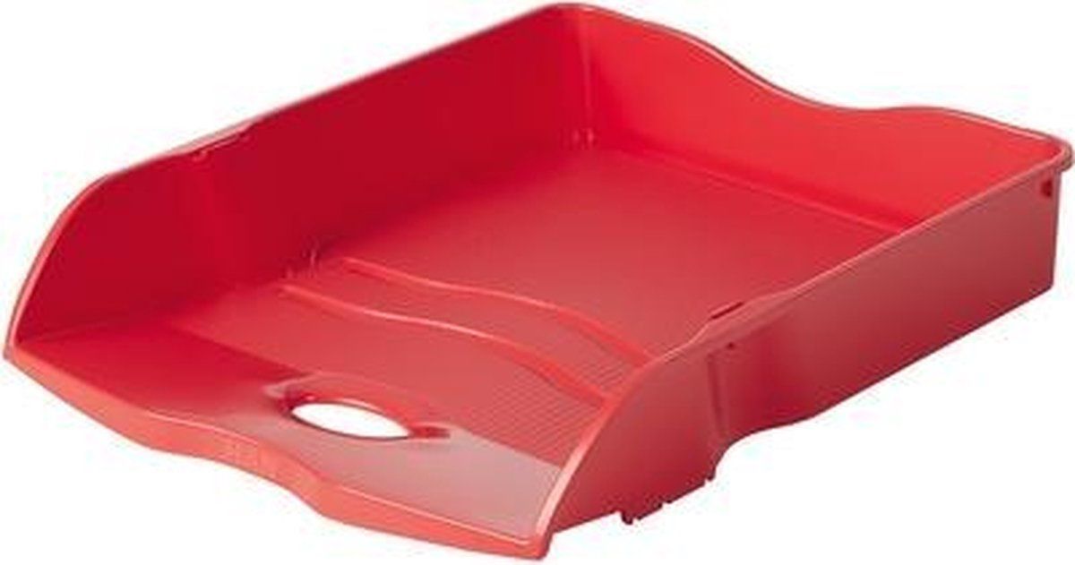 HAN Brievenbak Re-LOOP A4 stapel- & nestbaar rood
