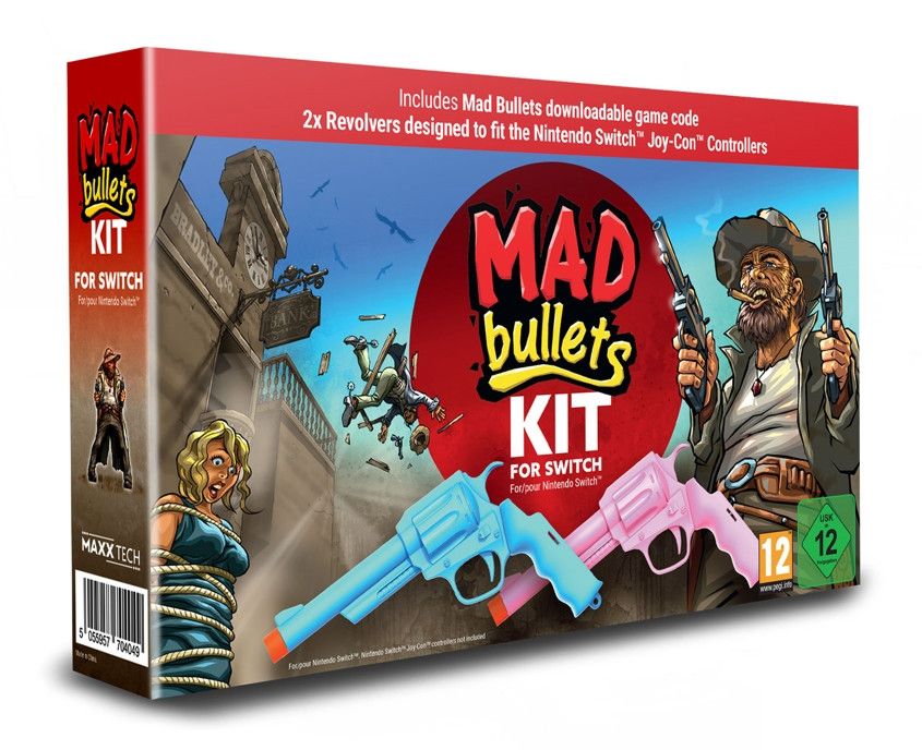 Maxxtech Mad Bullets Kit (+2 Revolvers) - Nintendo Switch