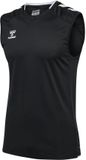Hummel Tanktop Core 2.0 Zwart/Wit Polyester Mouwloos Unisex M