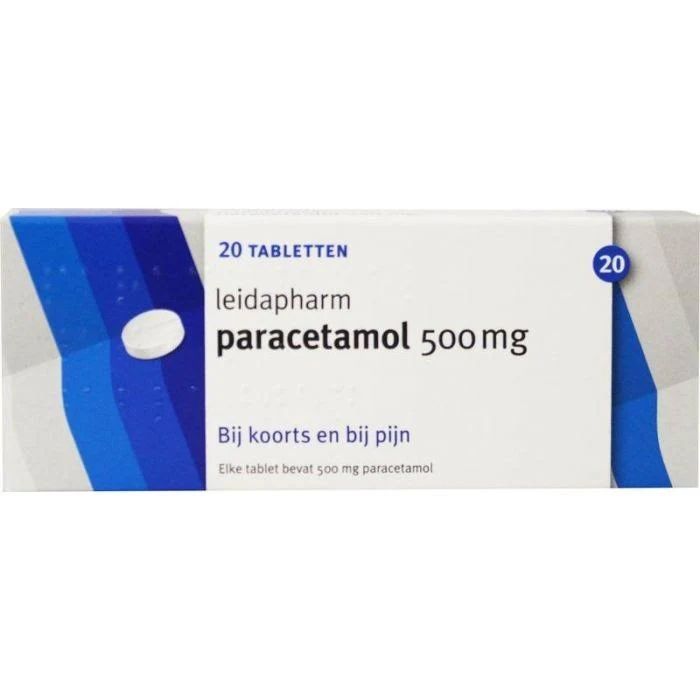 Paracetamol 500mg 20 tabletten
