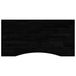 VidaXL Bureaublad rechthoekig 100x50x2,5 cm eikenhout donkerbruin