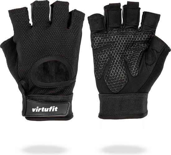 VirtuFit Fitnesshandschoenen Pro - XL - Zwart - Unisex