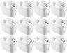 Mutital 12x Filtres à eau - Cartouches filtrantes compatibles avec Brita Maxtra