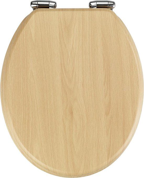 Wenko WC-bril 37 x 43 cm MDF Blank - Soft-close