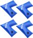 VEVOR Verzwaarde Tas Winterzeil Hoekwaterzakken 6-Pack Van 570x565mm