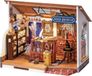pdd Germany GmbH Magisch doe-het-zelf miniatuur poppenhuis van hout, met 148 puzzelstukjes, fantasievolle toverhuis met LED-verlichting, cadeau voor kinderen en volwassenen