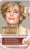 L'Oréal Paris Excellence Crème Age Perfect Nudes 7.31 Karamelblond - Permanente Haarkleuring