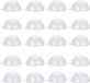 20 balles en plastique transparent pour décoration de mariage et de Noël | Balles vides à remplir, idéales pour la fabrication de bombes de bain maison et de décorations acryliques pour mariage (8 cm)