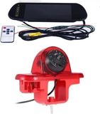 Wan GmbH Caméra de recul - Caméra de feu stop - Stationnement sécurisé - Vision nocturne IR étanche - Câble 10m - Noir