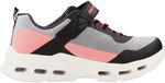 Skechers Glide-Step Drift-Zorzox sneaker sportschoen voor kinderen, unisex, maat 27, zwart/oranje