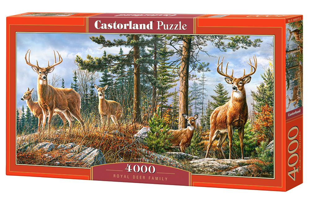 Castorland Royal Deer Family - 4000 stukjes