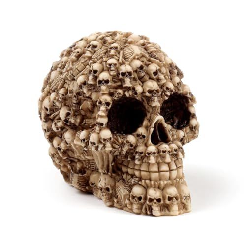 Puckator SK144 Decoratie Meerdere Schedels Hars Veelkleurig Hoogte 12 cm Breedte 10,5 cm Diepte 15 cm