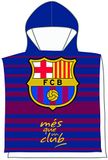 FC Barcelona Fleece deken, 100% polyester, blauw, 55 x 110 cm