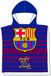 FC Barcelona Fleece deken, 100% polyester, blauw, 55 x 110 cm