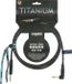Klotz TI-0450PR Titanium câble d'instrument 4,5 m