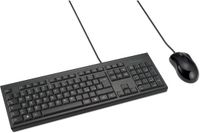 Kensington KM100 EQ Wired Desktop Set Zwart QWERTY
