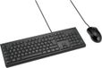 Kensington KM100 EQ Wired Desktop Set Zwart QWERTY