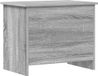 vidaXL Opbergkist Grijs Sonoma Bewerkt hout 60 x 40 x 50 cm