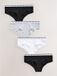 Next - Dames - Set van 4 katoenen shorts met logo - Zwart