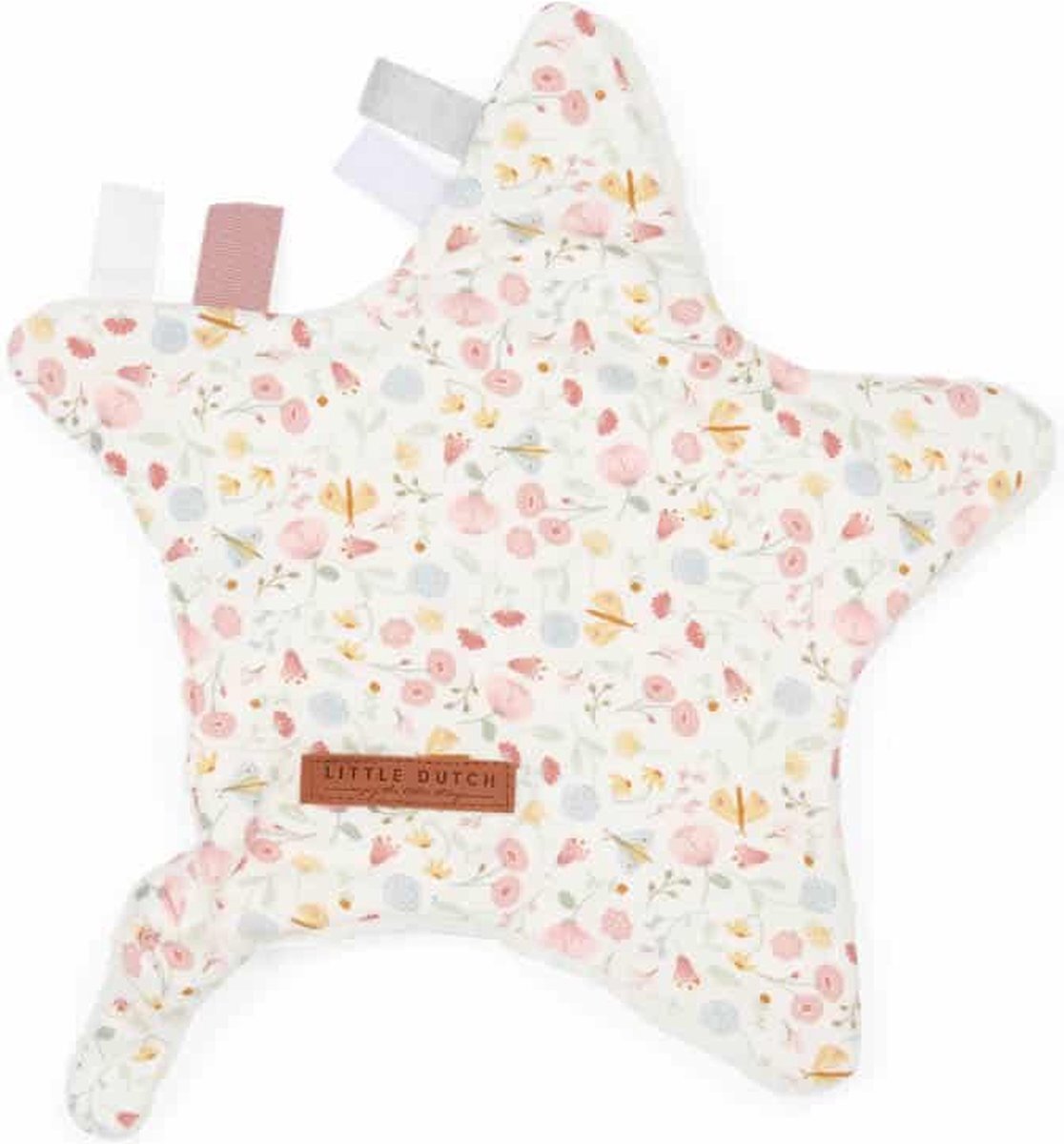 Little Dutch Knuffeldoek Ster Flowers & Butterflies 30 x 35 cm