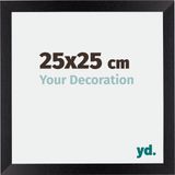 Your Decoration - Cadre photo 25x25 cm - MDF - Noir mat - Mura