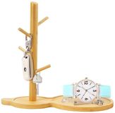 Azomor® Organisateur élégant en bois pour bijoux et clés avec support suspendu