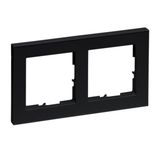 Legrand 765382 Seano+ 2-voudig frame, zwart