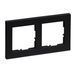 Legrand 765382 Seano+ 2-voudig frame, zwart