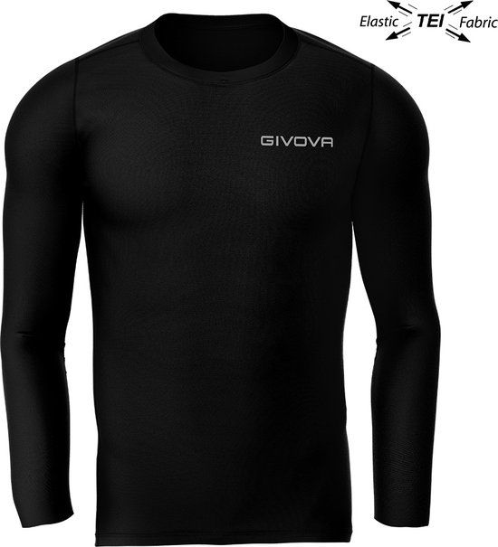 Givova Corpus 3 - Functionele baselayer met lange mouwen - Wit - Maat S - Unisex voor volwassenen
