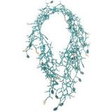 Isla Bonita By Sigris Ketting Van Polyesterhars In Blauw
