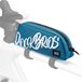 Sacoche de cadre de vélo - 0,8 l - Polyester résistant à l'usure - Trois attaches velcro