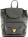 Coccinelle Leren Vrije tijd rugzak Beat Soft Grained Leather Backpack Grafite Grijs