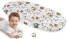 Medi Partners Hoeslaken Kinderwagen 86 x 40 cm 100% Katoen Matrasbeschermer Baby