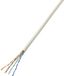 Tru Components TRU COMPONENTS TC-7572796 Telefoonkabel J-Y(ST)Y 4 x 0.80 mm Grijs 25 m