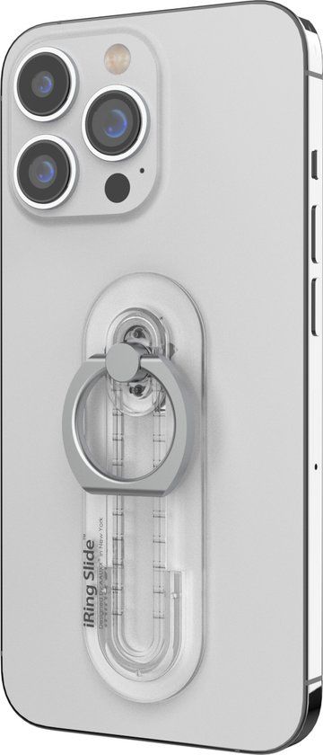iRing Slide - Phone Ring - Phone Holder & Stand - Universal - Transparent
