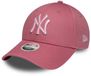 New Era Yankees Womens MLB Pink 9FORTY Adjustable Cap