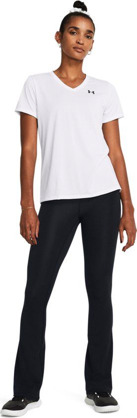 Under Armour Tech SSV - Dames Sportshirt - Wit - Maat L