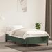 Maison Exclusive - Cadre de lit sans matelas, vert foncé, 90x200 cm, velours