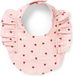 Elodie Bandana bavoir - bavette - bavoir pour bébé - bavoirs - Sweethearts - Rose/Rouge - Coton