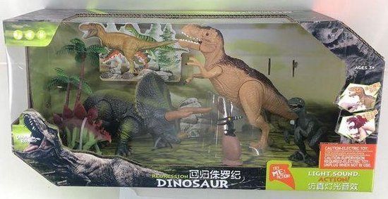 ToySets and Figures Braet Dinosaurer with Light and Sound - ToySets and Figures