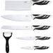 CECOTEC Set de couteaux professionnel Blanc