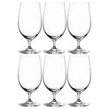 LEONARDO HOME CIAO+ bierglas, glas, helder, 6 stuks