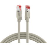 Draka Patchkabel RJ45 Patchkabel Cat.6A S/FTP LSZH, UC900 TM21 grau 30m - 1 VPE = 10 Stück