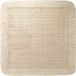 Sealskin Tapis de bain quart de cercle 60x60 cm - Coton - Naturel