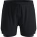 Odlo Zeroweight 2in1 5 Inch Shorts T. S Noir Homme