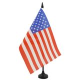 AZ FLAG Tafelvlag Verenigde Staten 21x14 cm Polyester 100D Plastic Voet