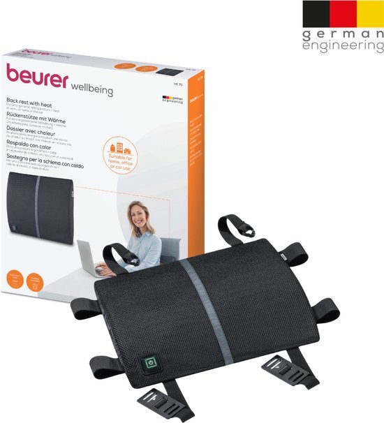 Beurer HK 70 Elektrisch Warmtekussen - Rugverwarming - Zwart