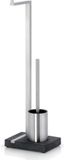 Blomus MENOTO Toiletbutler 1-rol - Mat RVS - Laag
