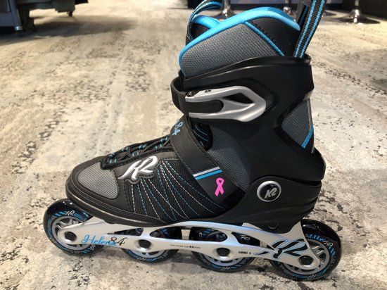 K2 Helena 84 Inlineskates Vrouwen - Maat 40 - Zwart/Blauw