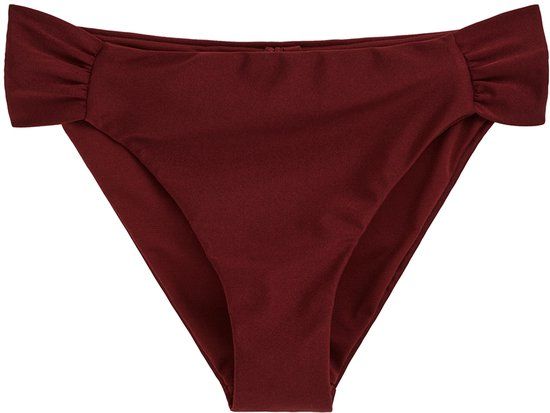 WE Fashion Dames bikinibroekje Vintage red